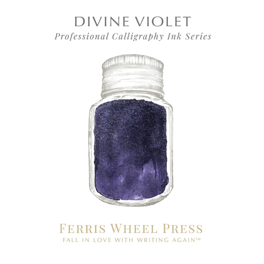 28ml Calligraphy Ink - Divine Violet - Ink