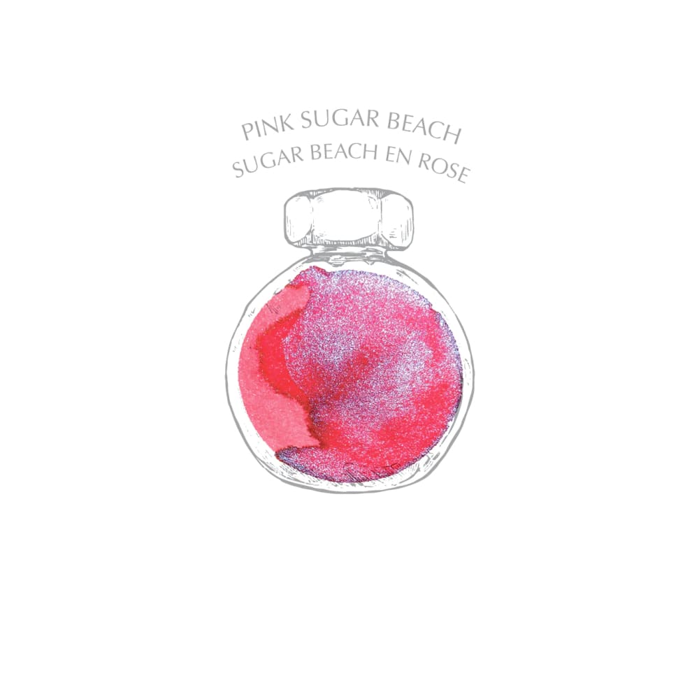 38ml Fountain Pen Ink - Pink Sugar Beach - Ink