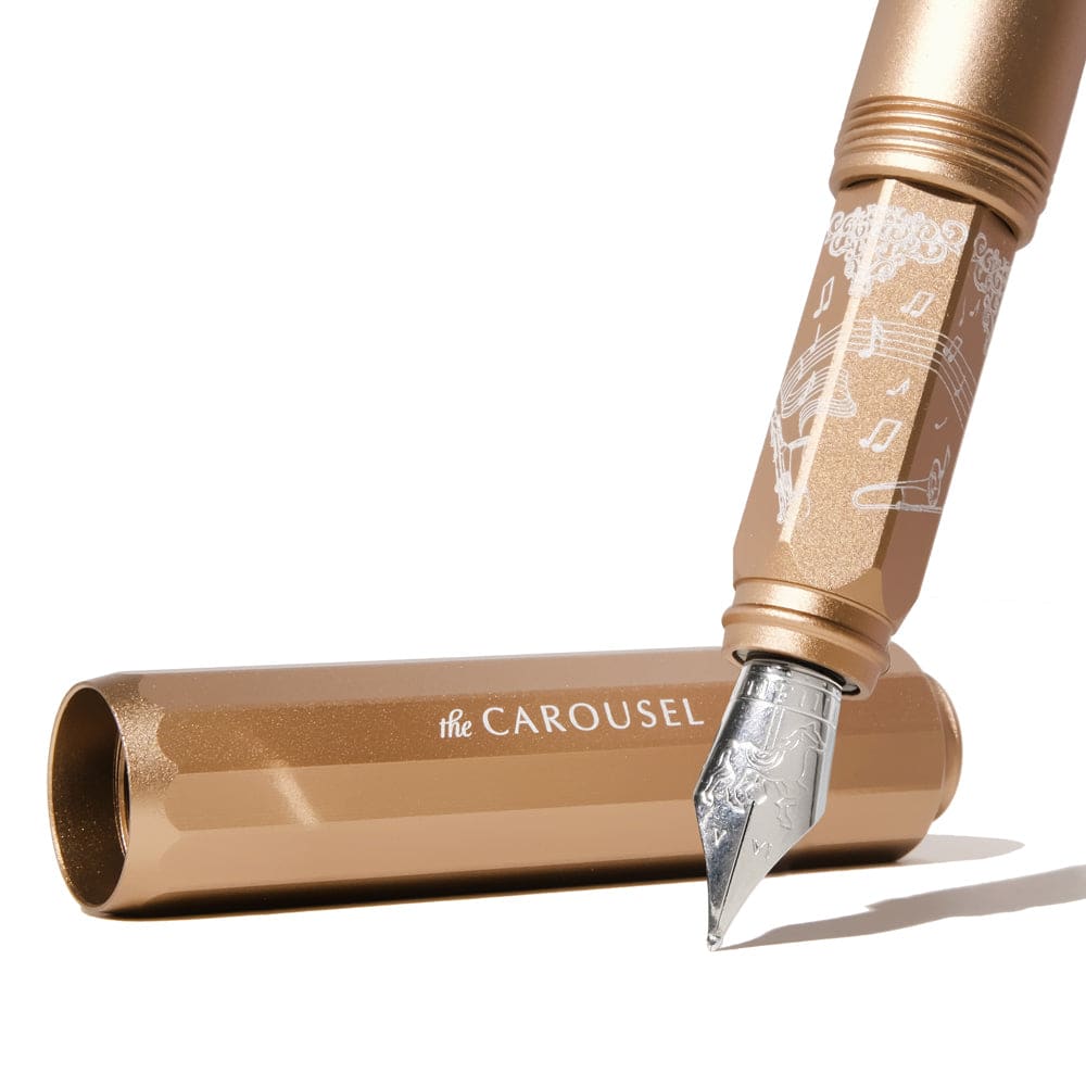 Aluminium Carousel - Terracotta Canyon - Fine - Fountain Pen