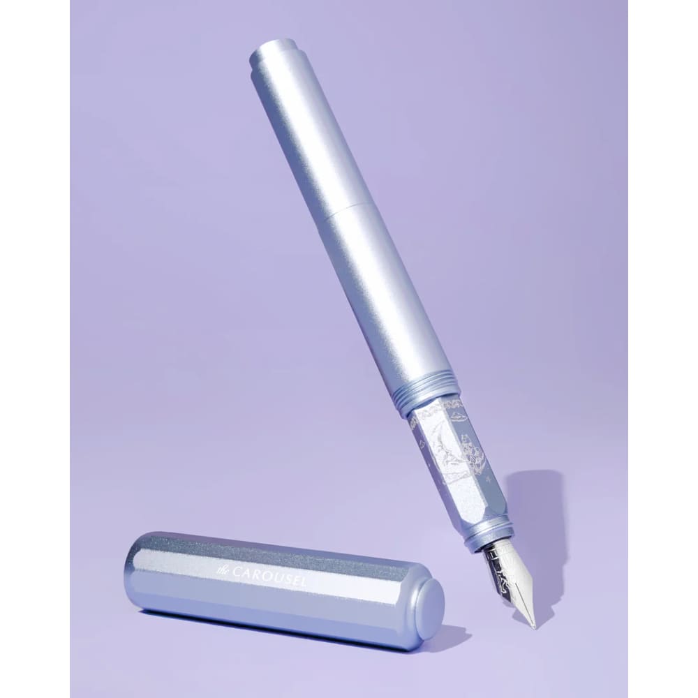 Aluminum Carousel Pen - Medium - Harlequin Dream - Fountain