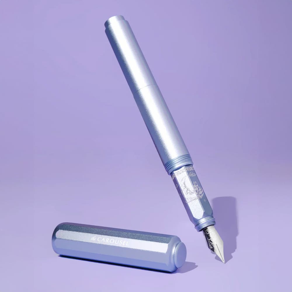 Aluminum Carousel Pen - Medium - Harlequin Dream - Fountain