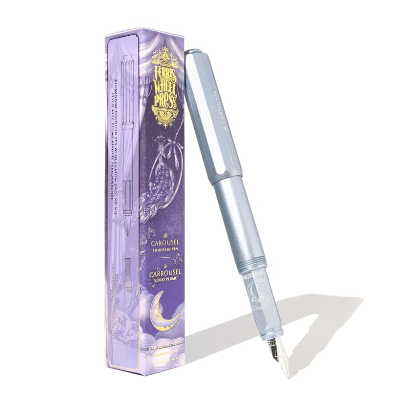 Aluminum Carousel Pen - Medium - Harlequin Dream - Fountain