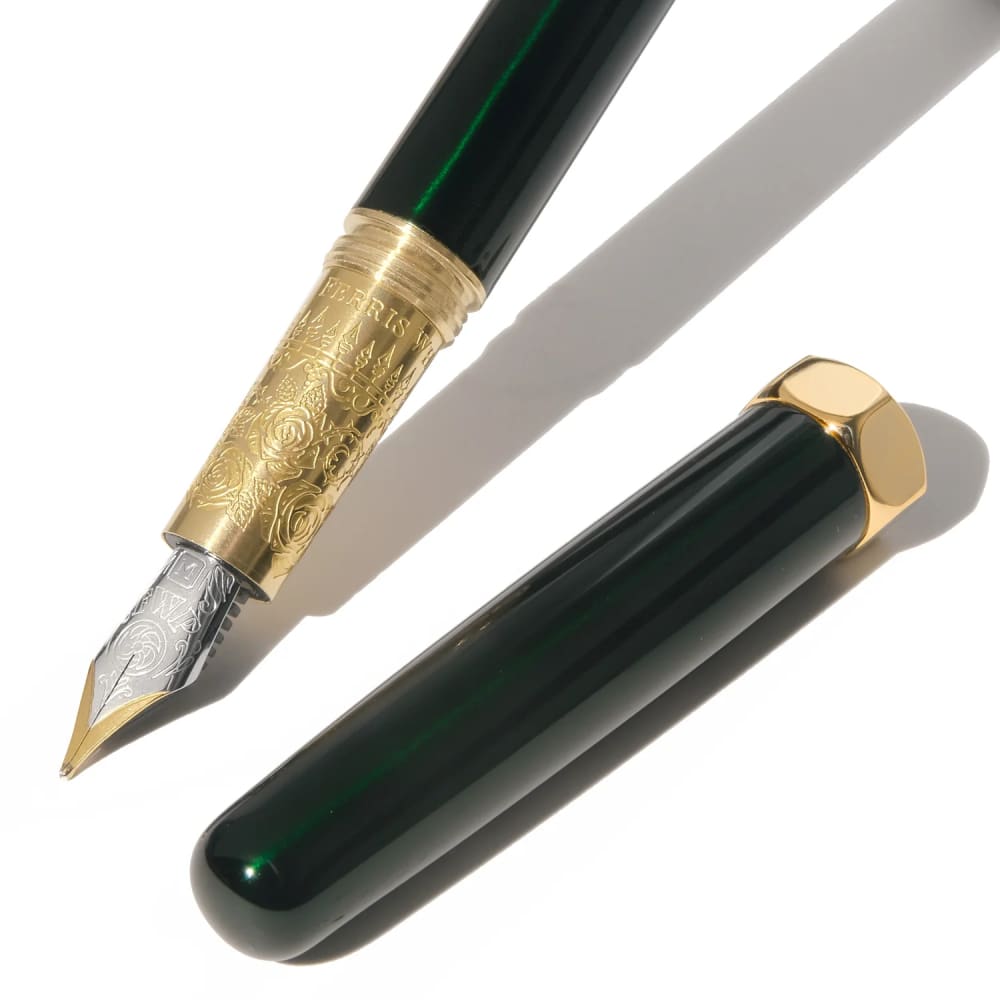 Bijou Fountain Pen - Emerald Gardens - Fine - Fountain Pen