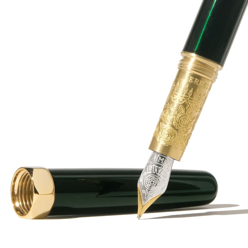 Bijou Fountain Pen - Emerald Gardens - Fine - Fountain Pen