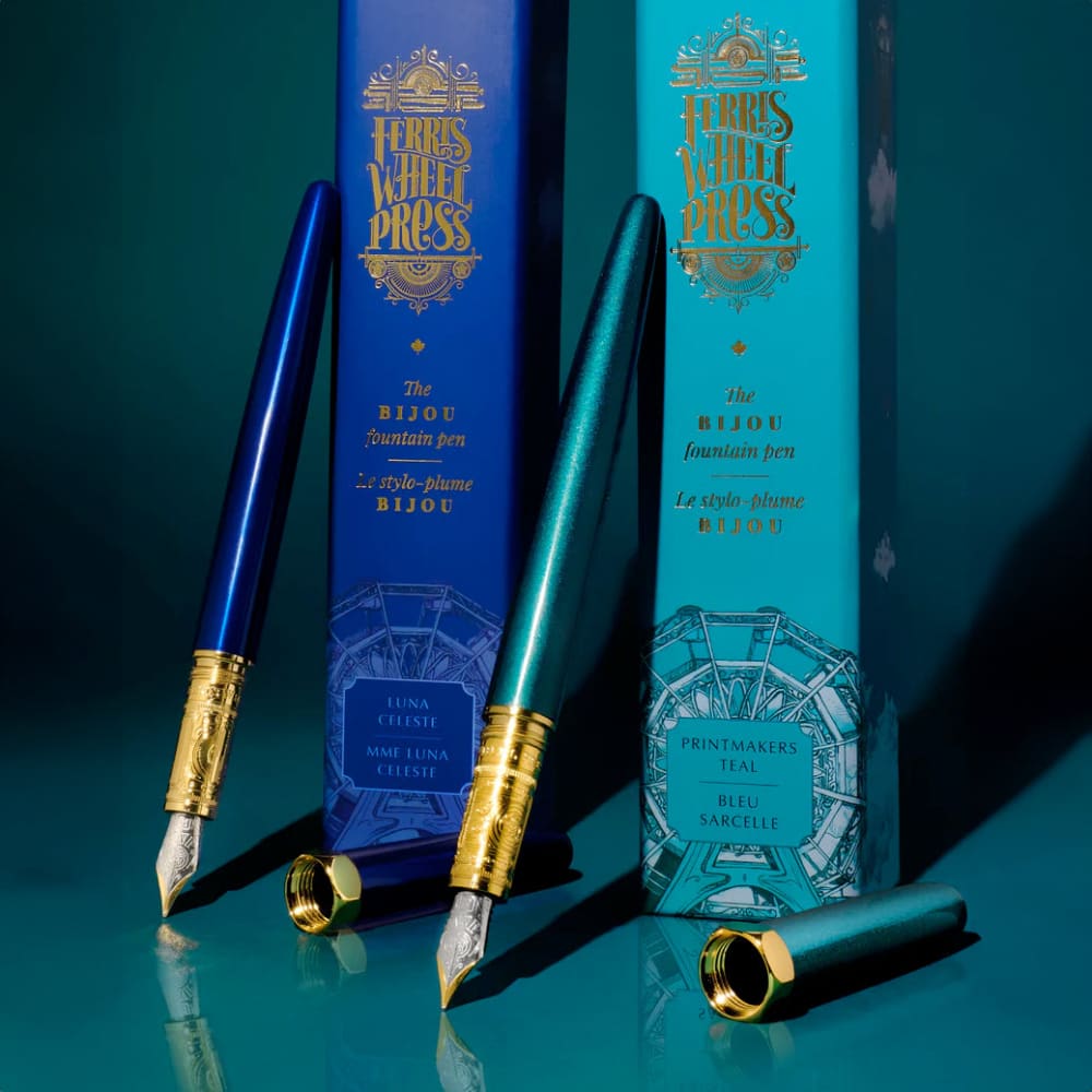 Bijou Fountain Pen - Luna Celeste - Fine - Fountain Pen