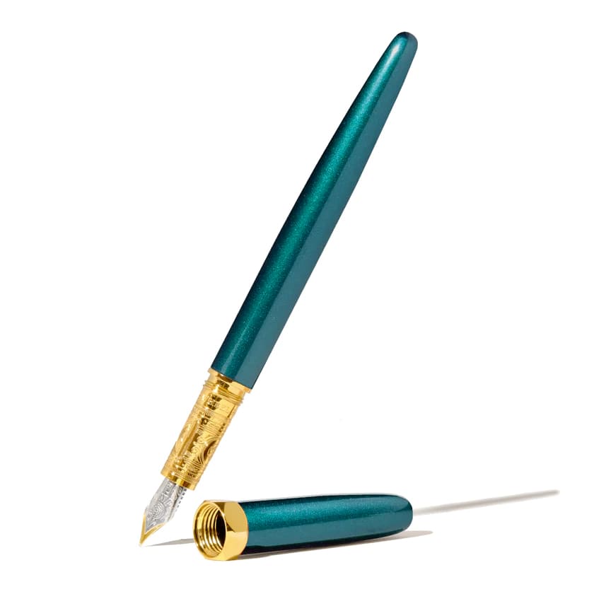 Bijou Fountain Pen - Printmaker’s Teal - Fine - Fountain Pen