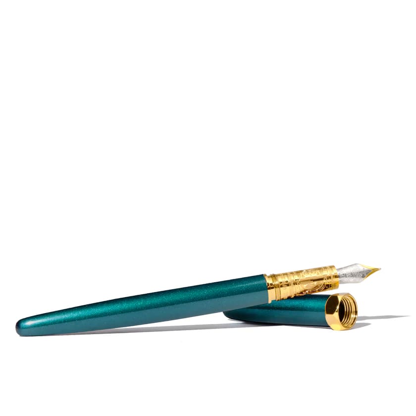 Bijou Fountain Pen - Printmaker’s Teal - Fine - Fountain Pen