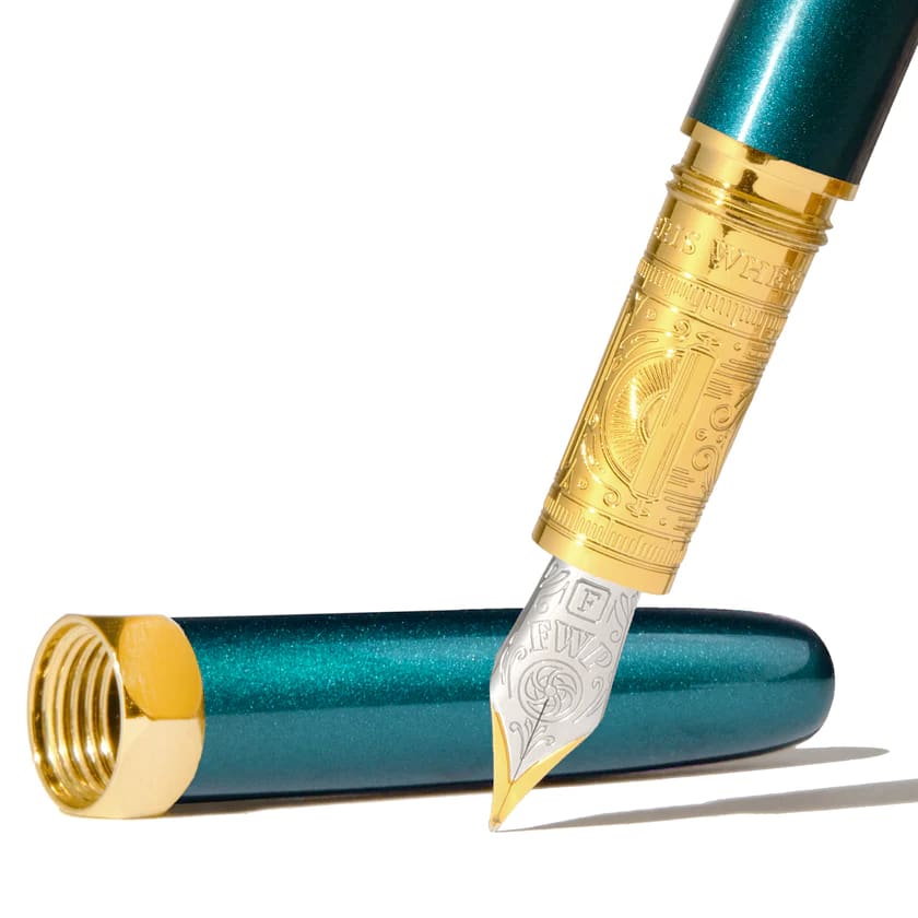 Bijou Fountain Pen - Printmaker’s Teal - Fine - Fountain Pen