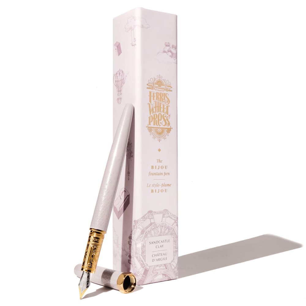 Bijou Fountain Pen - Sandcastle Clay - Medium - Fountain Pen