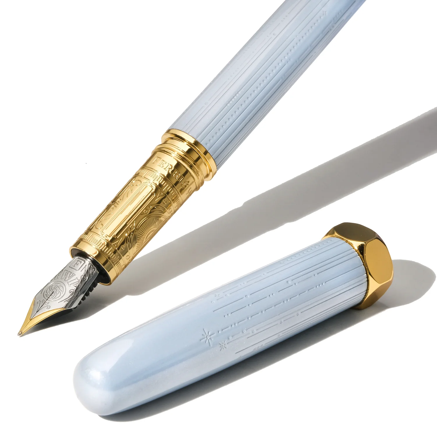 Bijou Fountain Pen - Forget Me Not - Medium