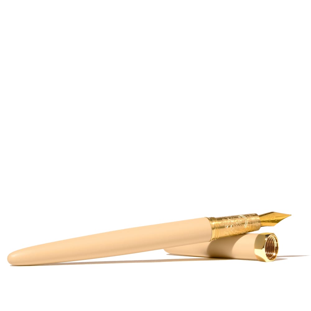 Brush Fountain Pen - GOLD - Medium - Majestic Maple Syrup