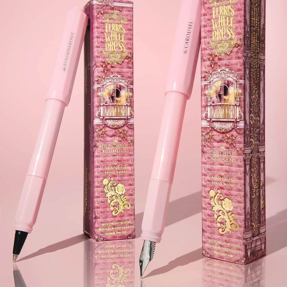 Carousel Pen - Billowing Blush Fine - Fountain Pen