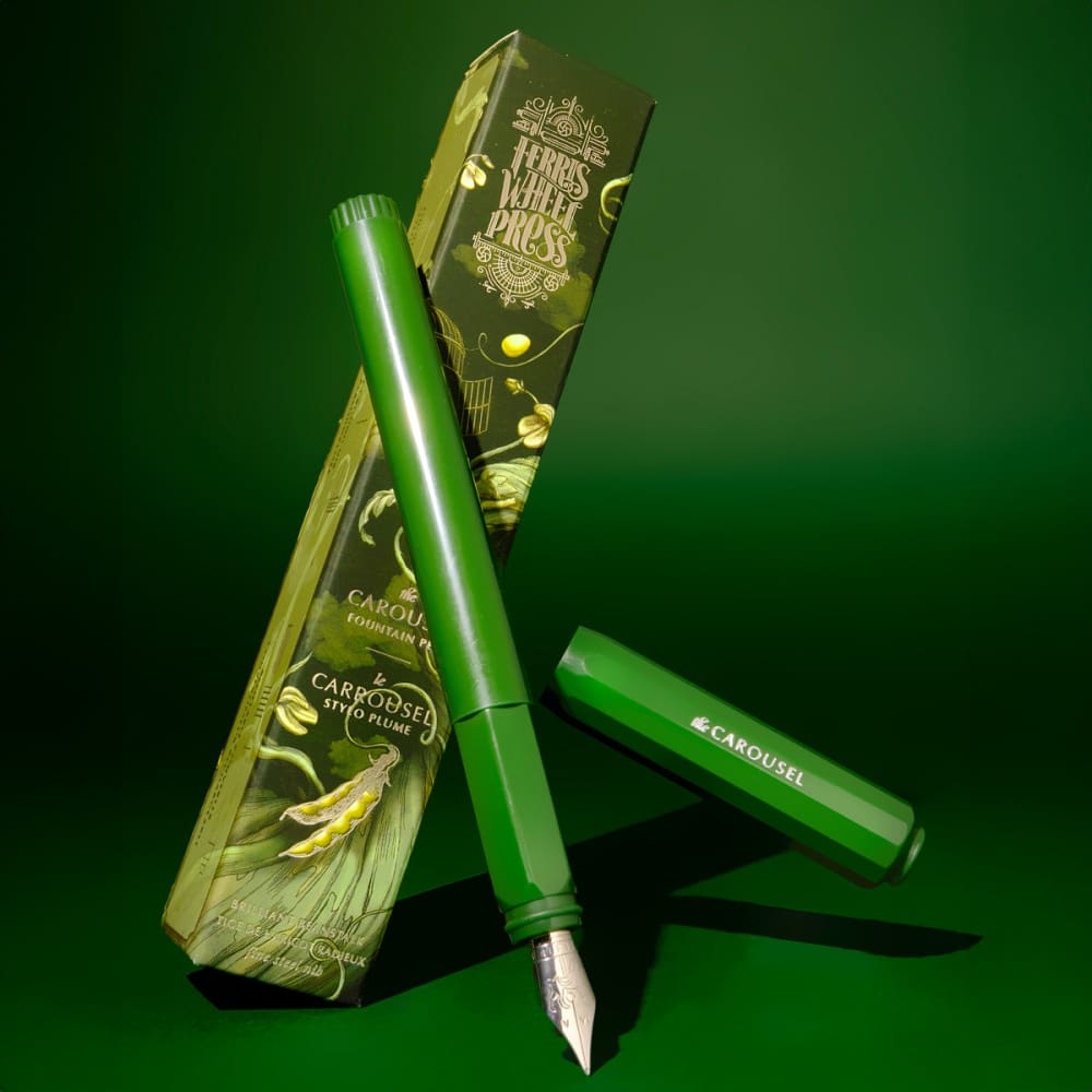 Carousel Pen - Fine - Brilliant Beanstalk - Fountain Pen