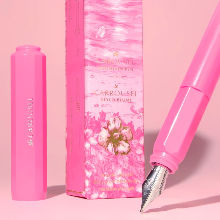 Carousel Pen - Fine - Malibu Blush - Fountain Pen