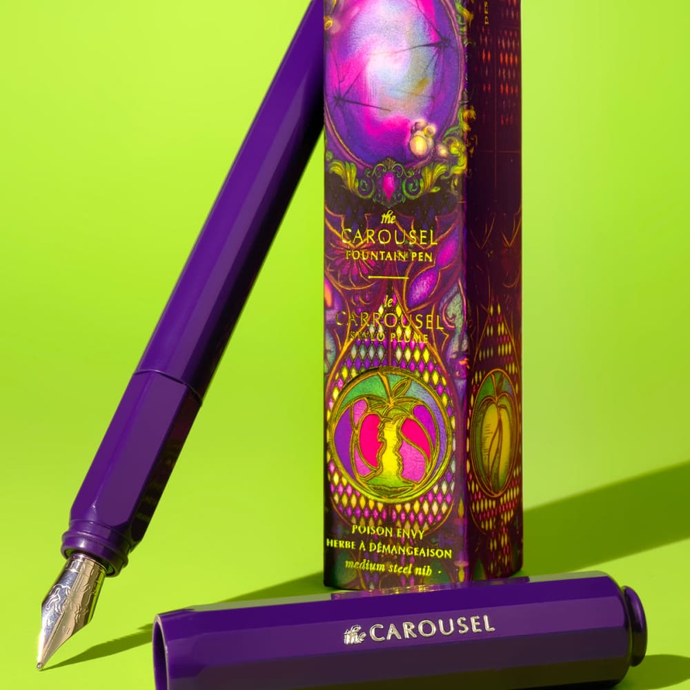 Carousel Pen - Fine - Poison Envy - Fountain Pen