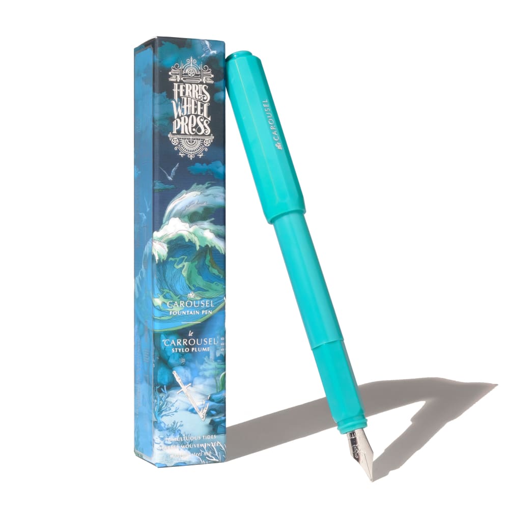 Carousel Pen - Fine - Tumultous Tides - Fountain Pen