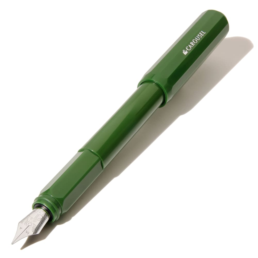 Carousel Pen - Medium - Brilliant Beanstalk - Fountain Pen