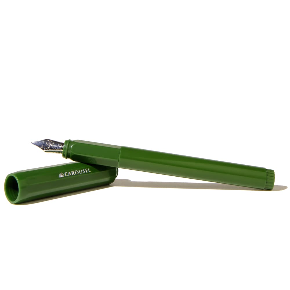 Carousel Pen - Medium - Brilliant Beanstalk - Fountain Pen