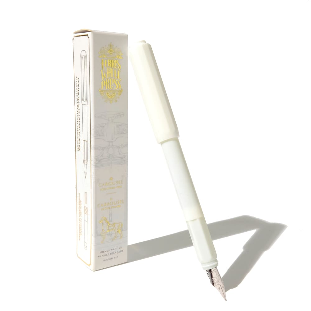 Carousel Pen - Medium - French Vanilla - Fountain Pen