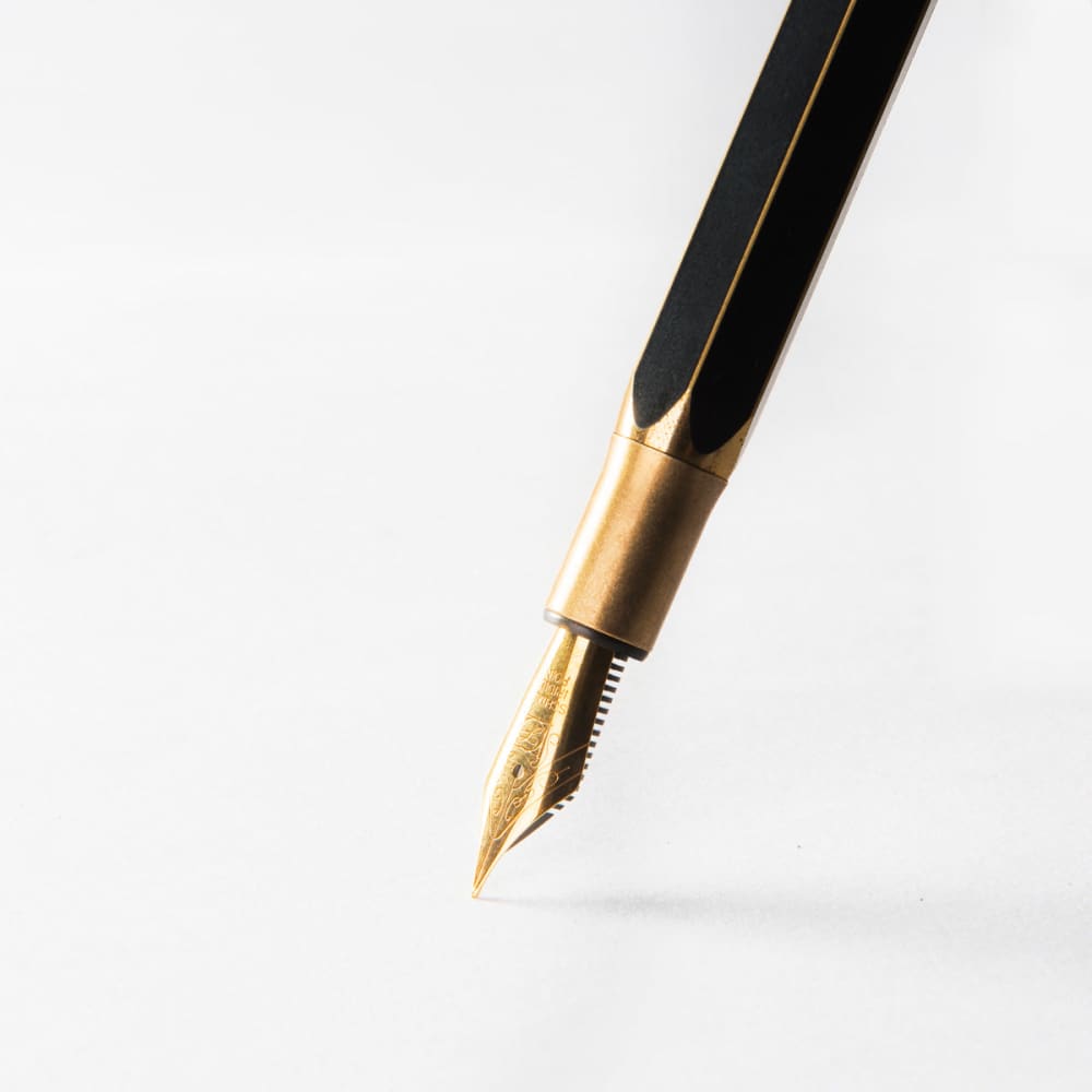 Classic Revolve-Desk Fountain Pen(Black F) - Fountain Pen