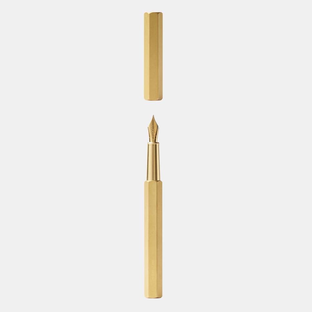 Classic Revolve-Fountain Pen(Brass F) - Fountain Pen