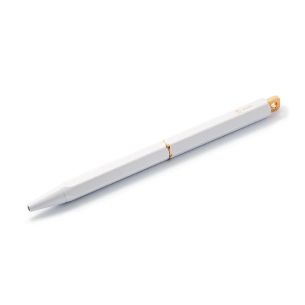 Classic Revolve-Portable Ballpoint Pen (White) - Ballpoint