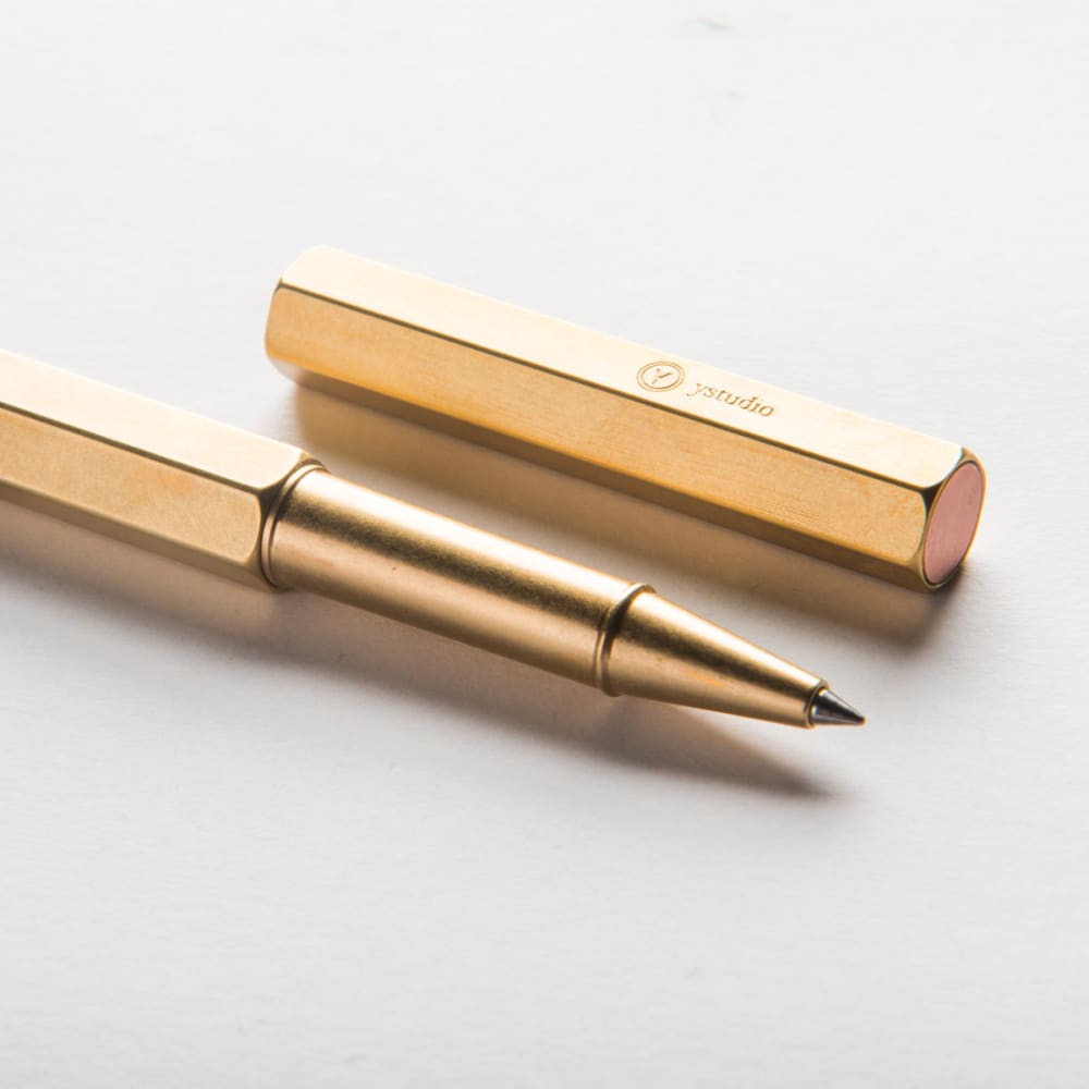 Classic Revolve-Rollerball Pen(Brass) - ROLLER BALLPOINT PEN