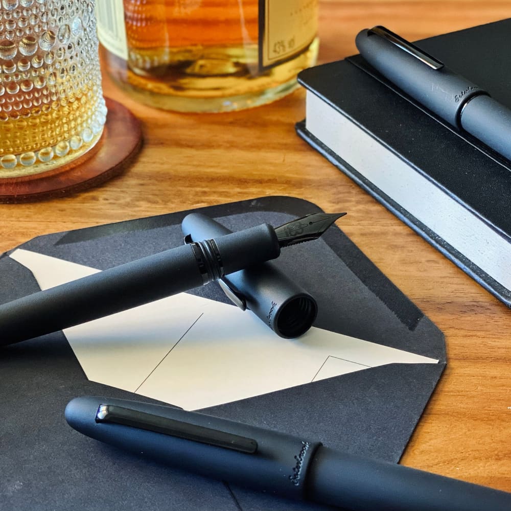 Estie Fountain Pen Raven Black Matte - Fountain Pen