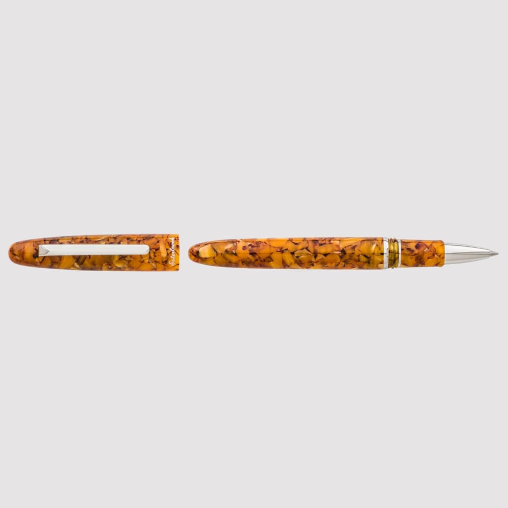 Estie Honeycomb - Palladium Trim Rollerball - Rollerball Pen