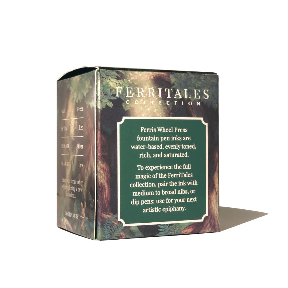 Ferritales 20ml Fountain Pen Ink - Cloak and Forest - Ink