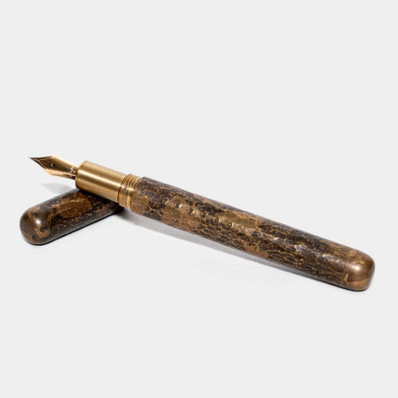 Fountain Pen - Brass round cap - Fountain Pen