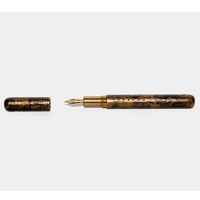 Fountain Pen - Brass round cap - Fountain Pen