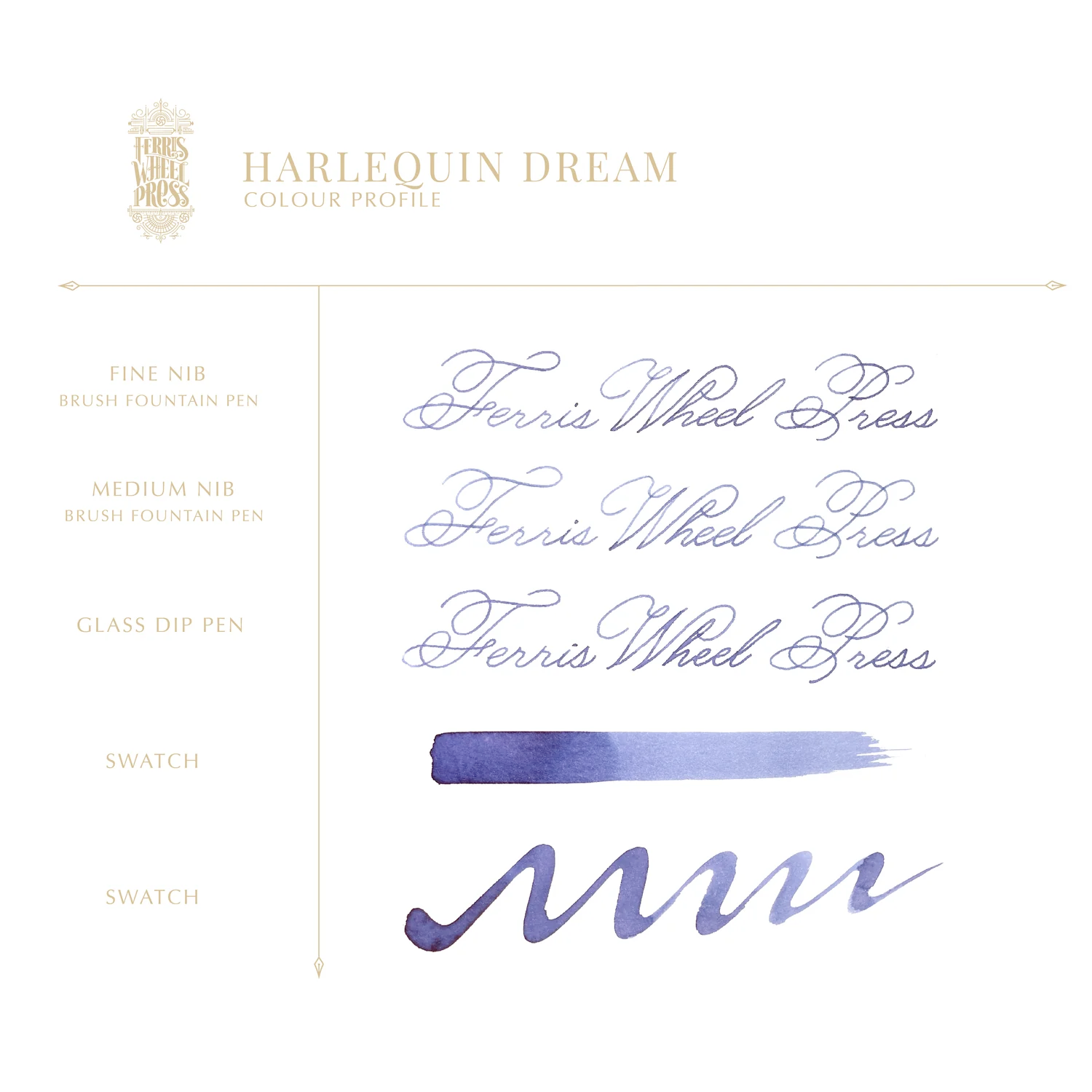 38 ml Füllfederhaltertinte – Harlequin Dream