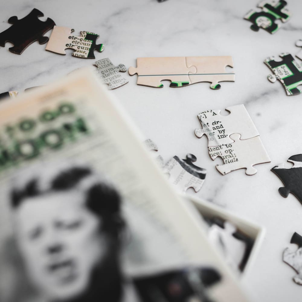 JFK Moon Puzzle - Puzzle