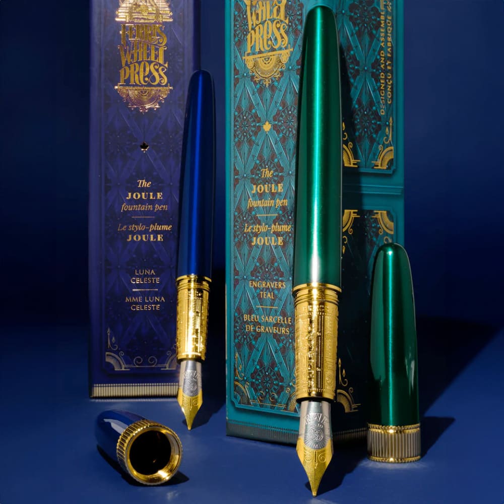 Joule Fountain Pen - Engraver’s Teal - Fine - Fountain Pen