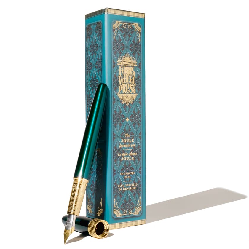 Joule Fountain Pen - Engraver’s Teal - Fine - Fountain Pen