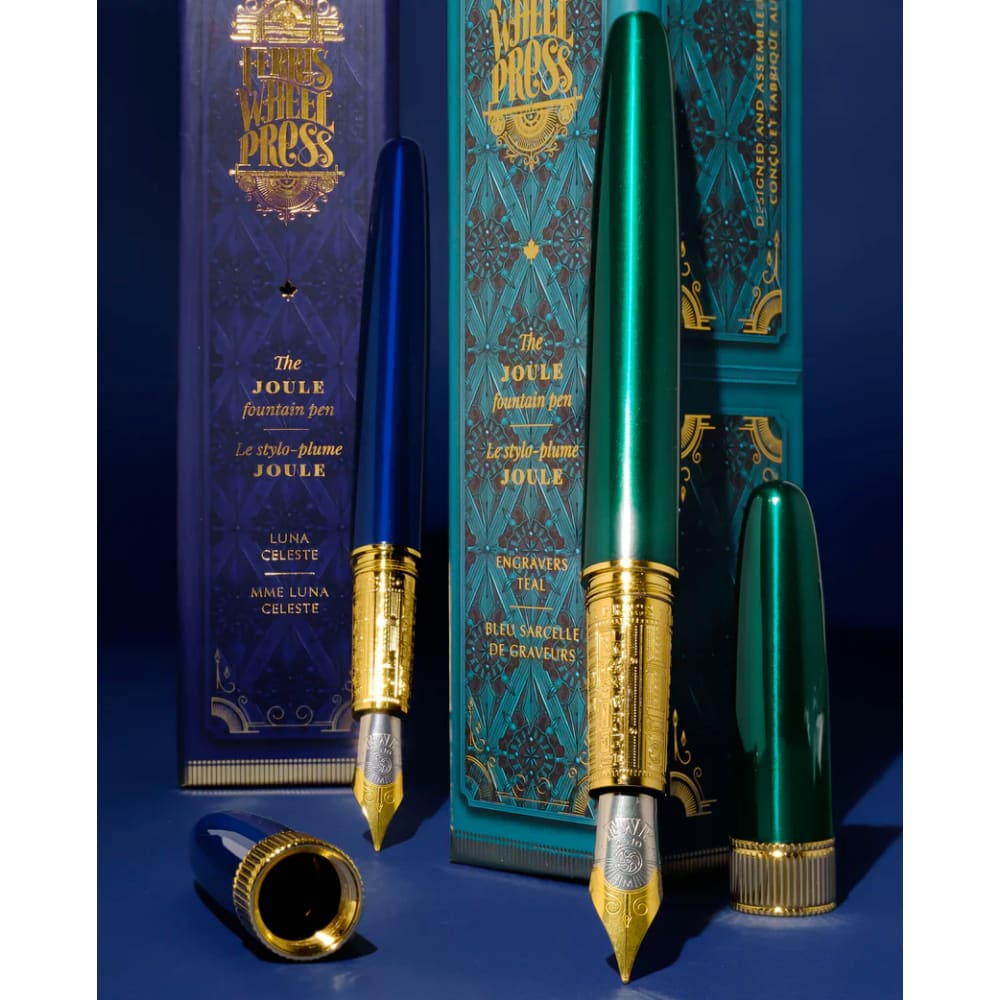 Joule Fountain Pen - Engraver’s Teal - Fine - Fountain Pen