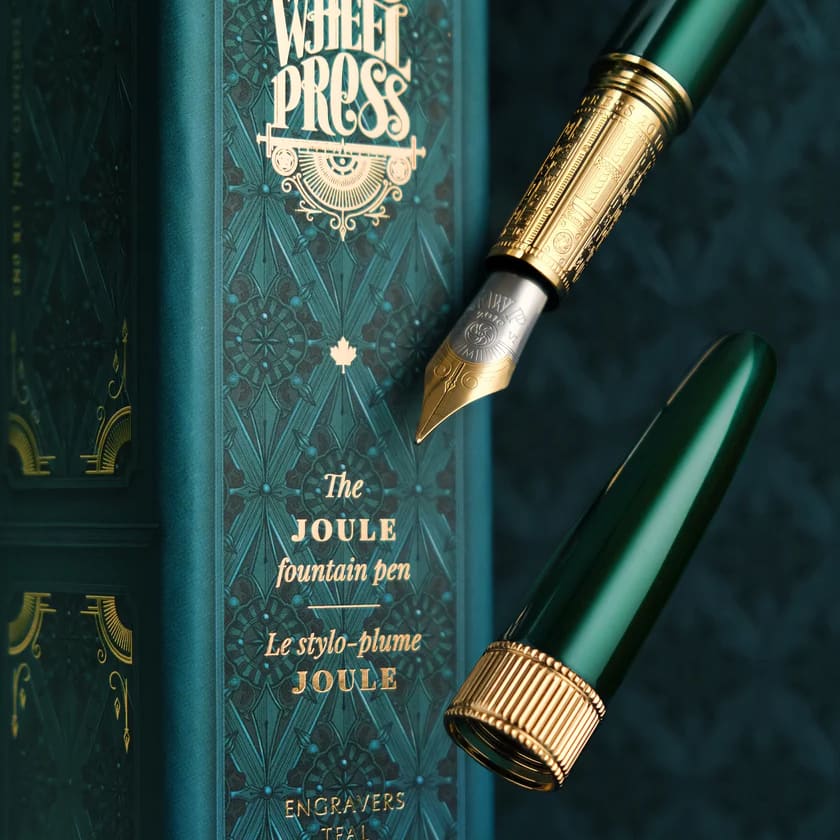 Joule Fountain Pen - Engraver’s Teal - Fine - Fountain Pen