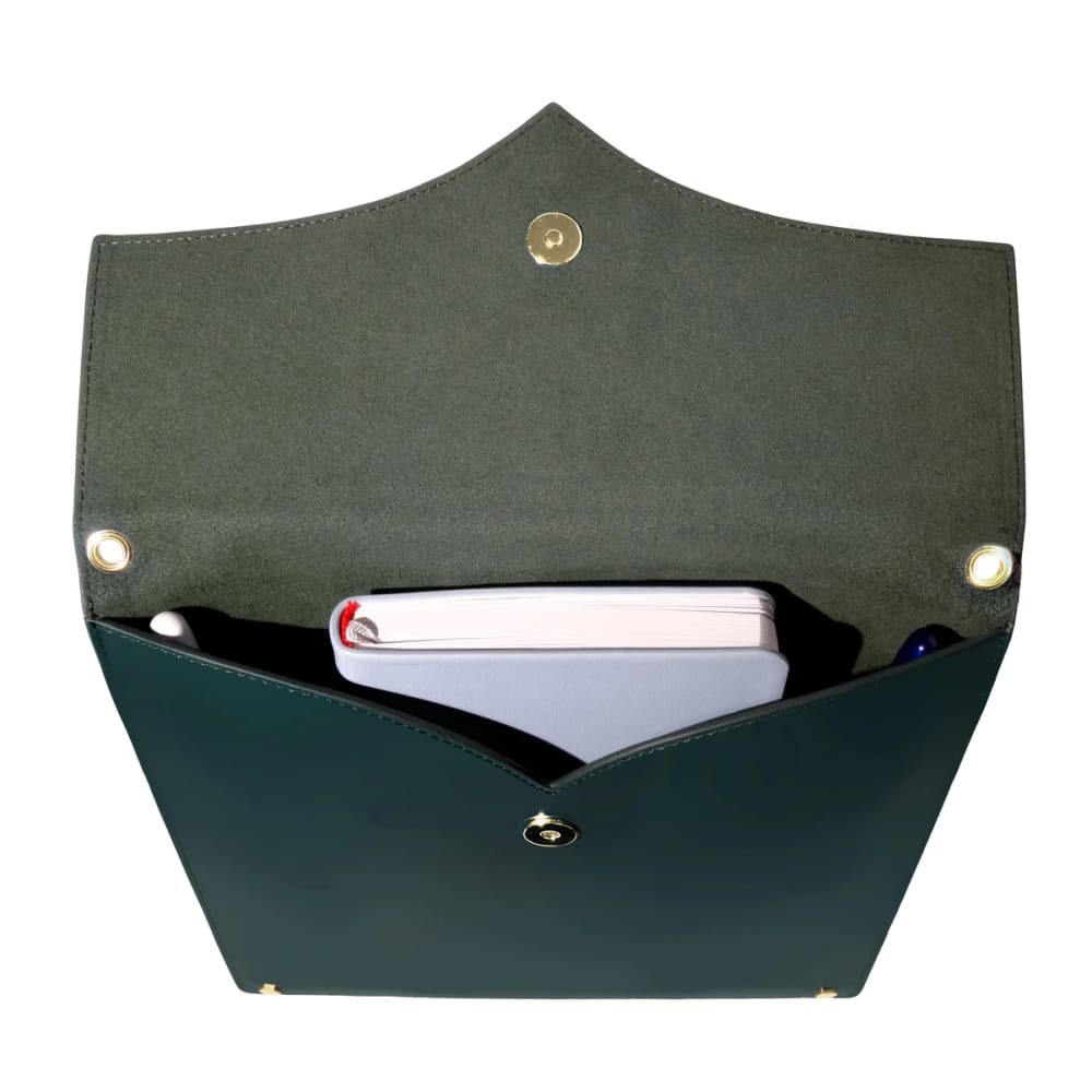 Leather stationary collection - The pendant Folio A5 / Deep