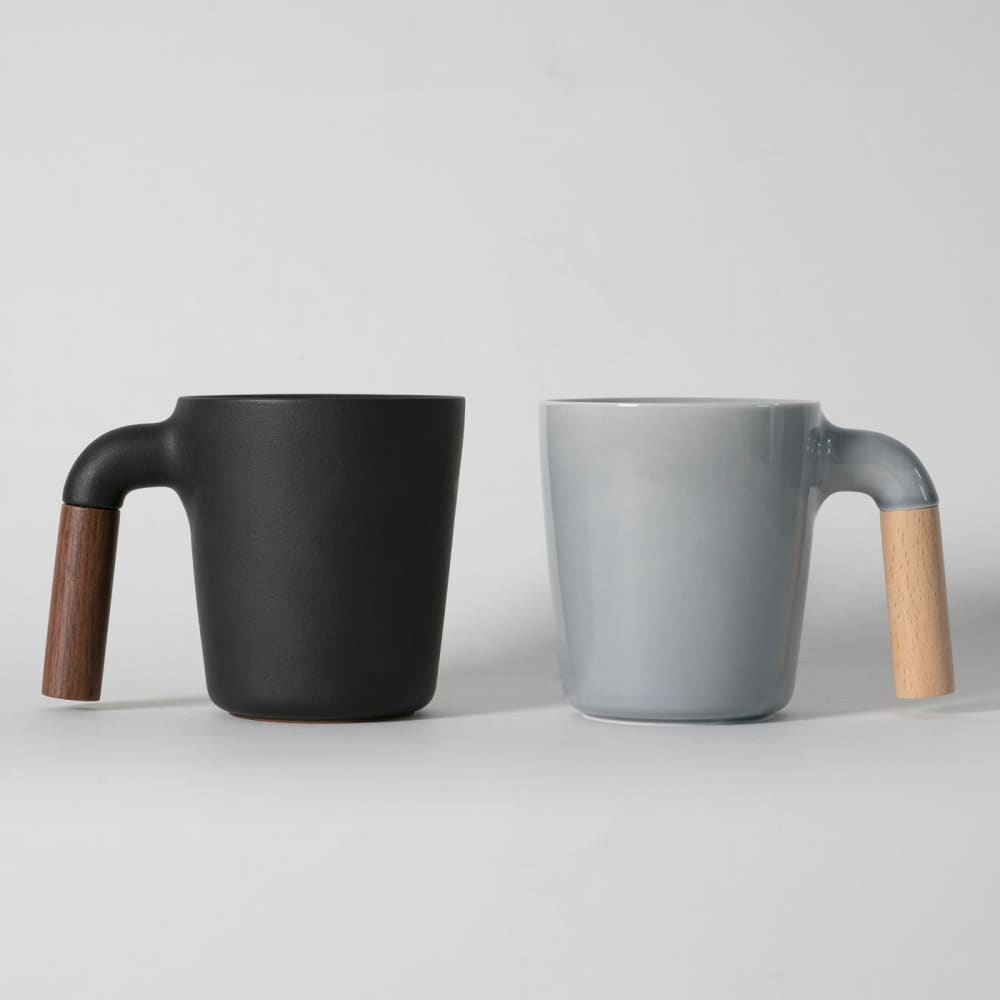 Mugr Cloud Beech - (ceramic beech wood) - Mug