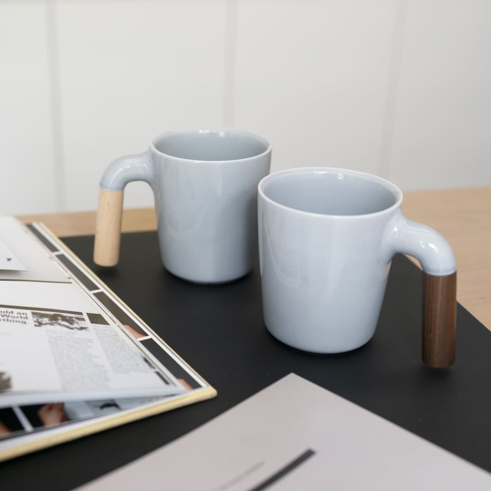 Mugr Cloud Beech - (ceramic beech wood) - Mug