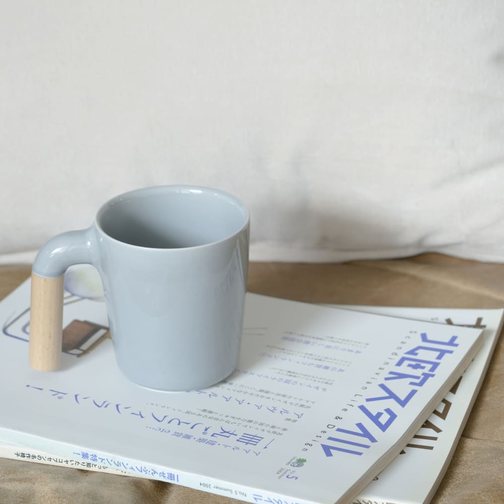 Mugr Cloud Beech - (ceramic beech wood) - Mug