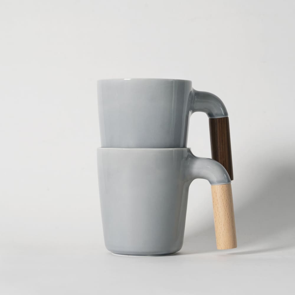 Mugr Cloud Beech - (ceramic beech wood) - Mug