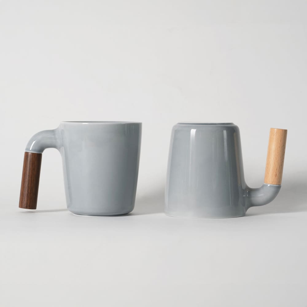 Mugr Cloud Beech - (ceramic beech wood) - Mug