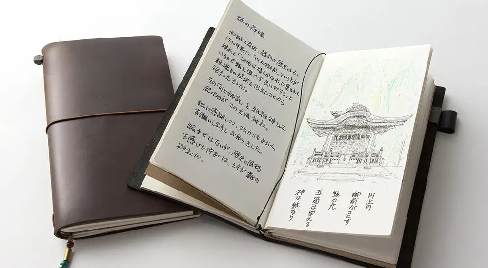 travelers leather notebook