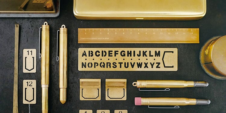 brass travelers foutain pen