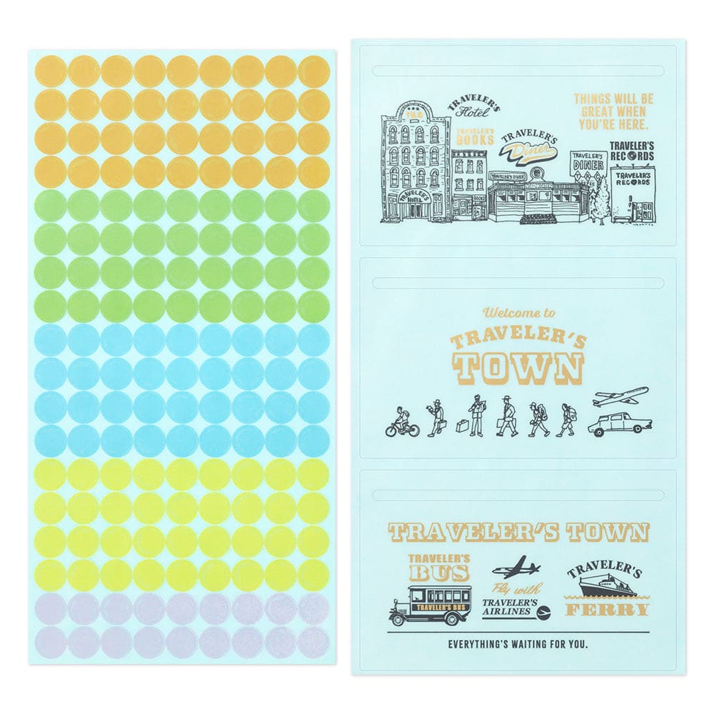 TRAVELER’S notebook Customized Sticker Set for Diary 2024