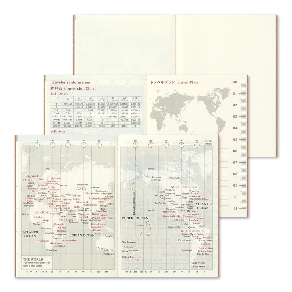 TRAVELER S Notebook Passport Size Refill 2024 Monthly The Outsiders   Travelers Notebook Passport Size Refill 2024 Monthly Diary Agenda 315 